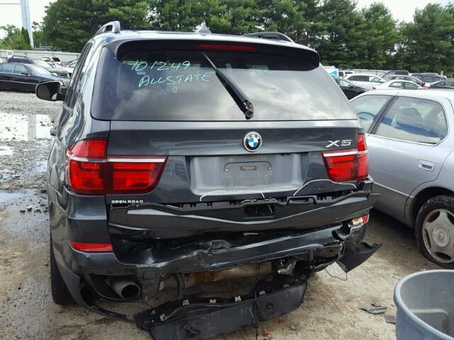 5UXZV4C51CL751116 - 2012 BMW X5 XDRIVE3 GRAY photo 9