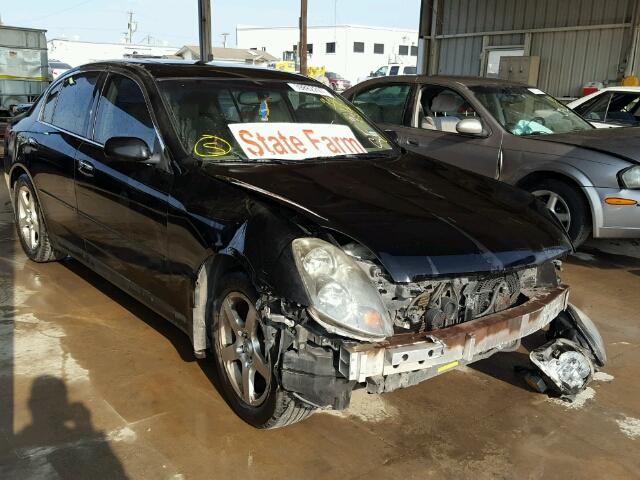 JNKCV51E74M103581 - 2004 INFINITI G35 BLACK photo 1