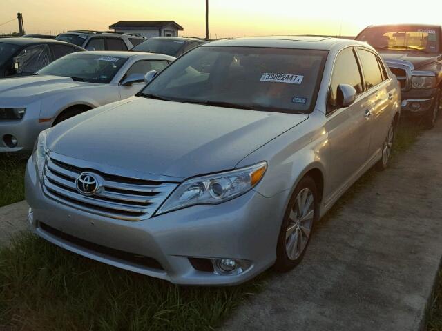 4T1BK3DB2BU431866 - 2011 TOYOTA AVALON BAS SILVER photo 2