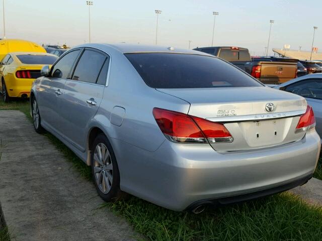 4T1BK3DB2BU431866 - 2011 TOYOTA AVALON BAS SILVER photo 3
