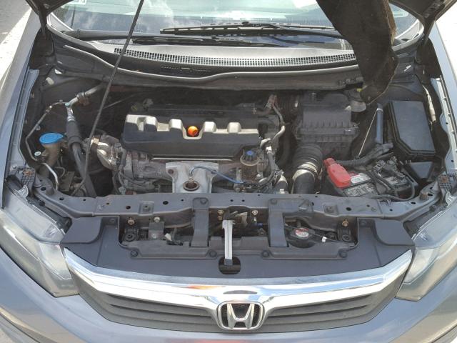 2HGFB2F9XCH328260 - 2012 HONDA CIVIC EXL 灰色 照片 7