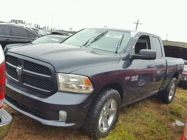 1C6RR6FT0DS700362 - 2013 RAM 1500 GRAY photo 2