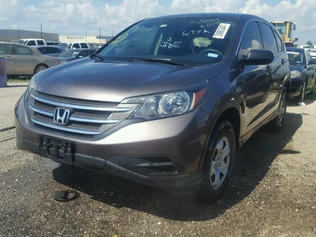 3CZRM3H36EG705622 - 2014 HONDA CR-V LX CHARCOAL photo 2