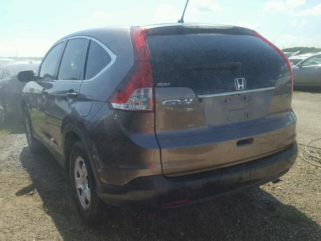 3CZRM3H36EG705622 - 2014 HONDA CR-V LX CHARCOAL photo 3