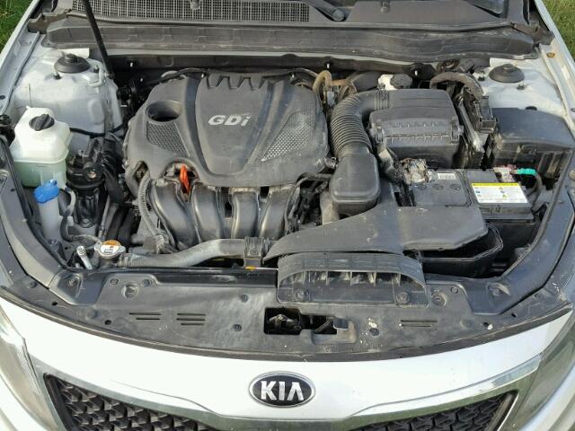 5XXGM4A77EG259273 - 2014 KIA OPTIMA LX SILVER photo 7