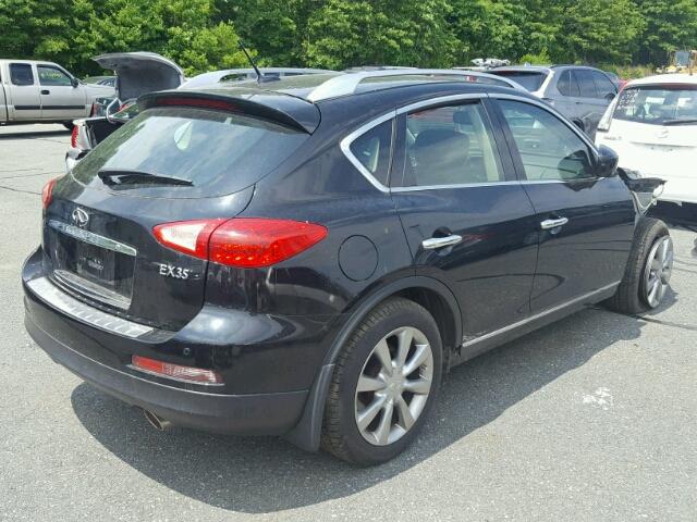 JN1AJ0HR7CM451270 - 2012 INFINITI EX35 BASE BLACK photo 4