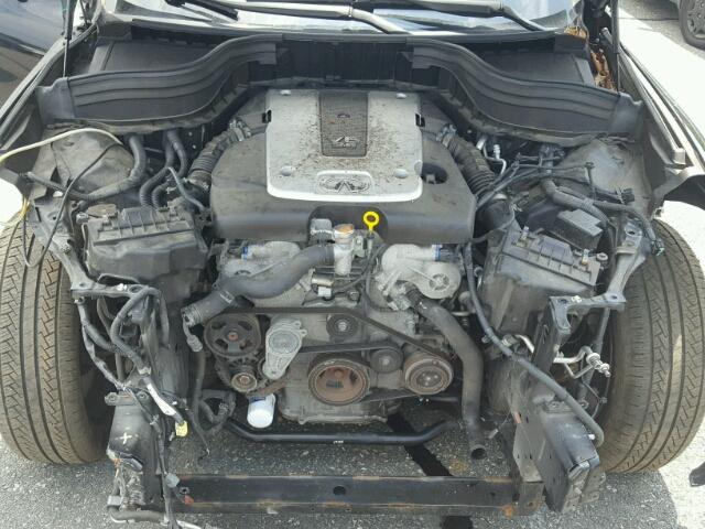 JN1AJ0HR7CM451270 - 2012 INFINITI EX35 BASE BLACK photo 7