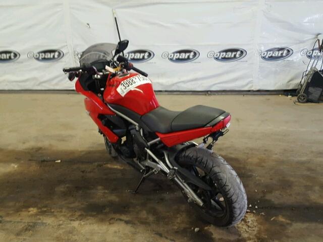 JKAEXEC119DA36785 - 2009 KAWASAKI EX650 C 红色 照片 3