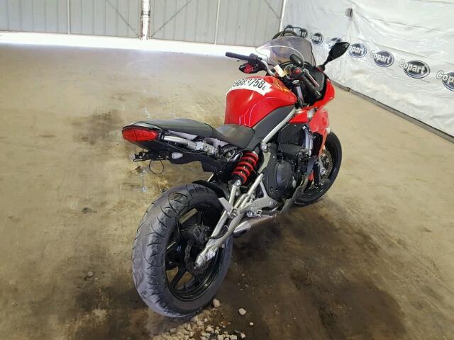 JKAEXEC119DA36785 - 2009 KAWASAKI EX650 C 红色 照片 4