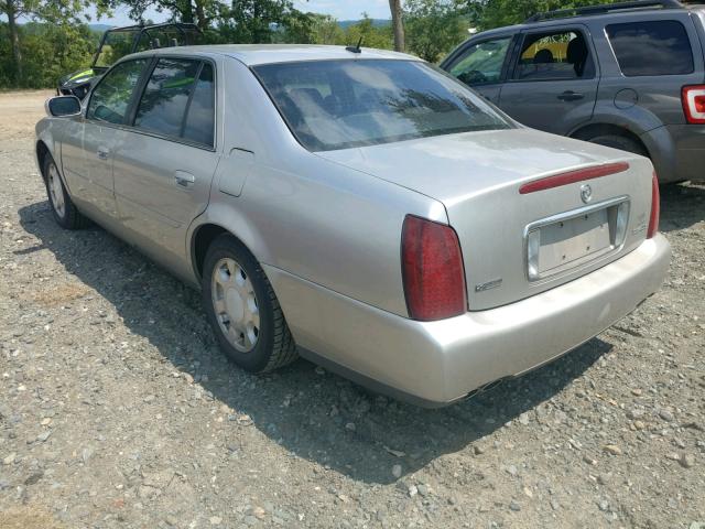 1G6KD57Y05U254946 - 2005 CADILLAC DEVILLE SILVER photo 3