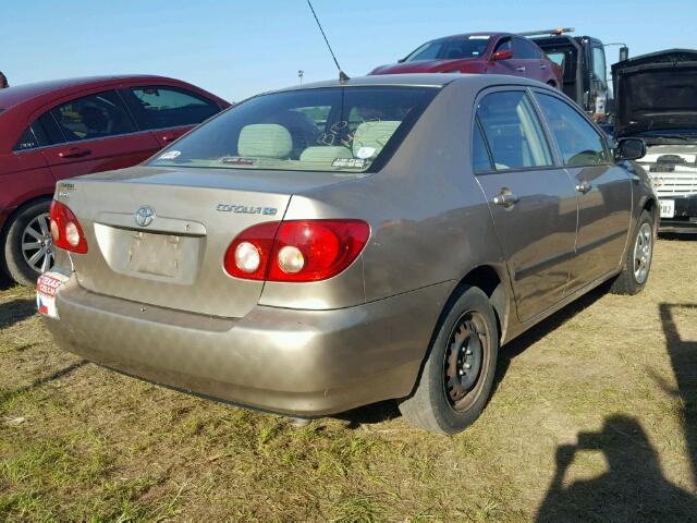 1NXBR32EX6Z651500 - 2006 TOYOTA COROLLA CE GOLD photo 4