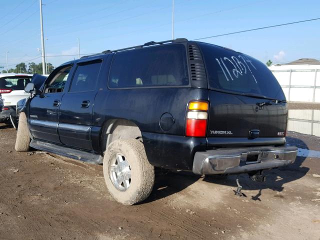 3GKFK16T54G112374 - 2004 GMC YUKON XL K BLACK photo 3