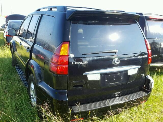 JTJBT20X640068007 - 2004 LEXUS GX BLACK photo 3