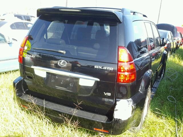 JTJBT20X640068007 - 2004 LEXUS GX BLACK photo 4