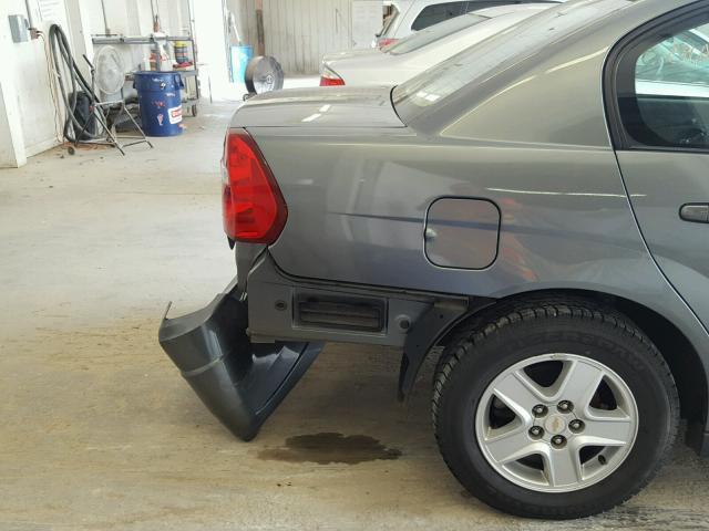 1G1ZT52874F231584 - 2004 CHEVROLET MALIBU LS GRAY photo 9