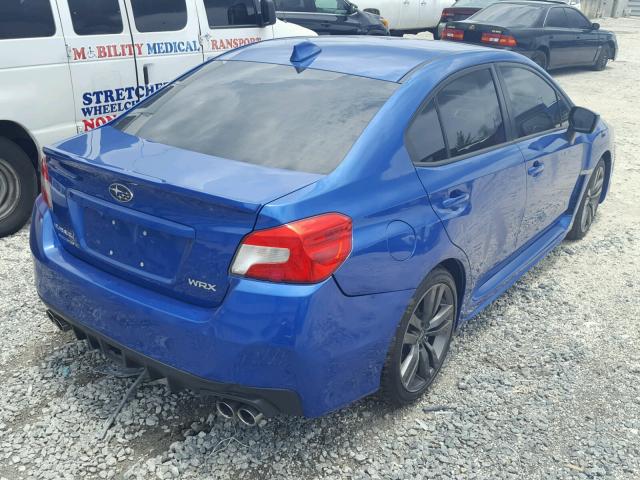 JF1VA1E66G9800920 - 2016 SUBARU WRX PREMIU BLUE photo 4