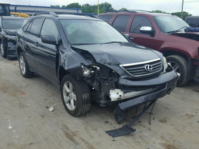 JTJGW31U572003438 - 2007 LEXUS RX 400H GRAY photo 1