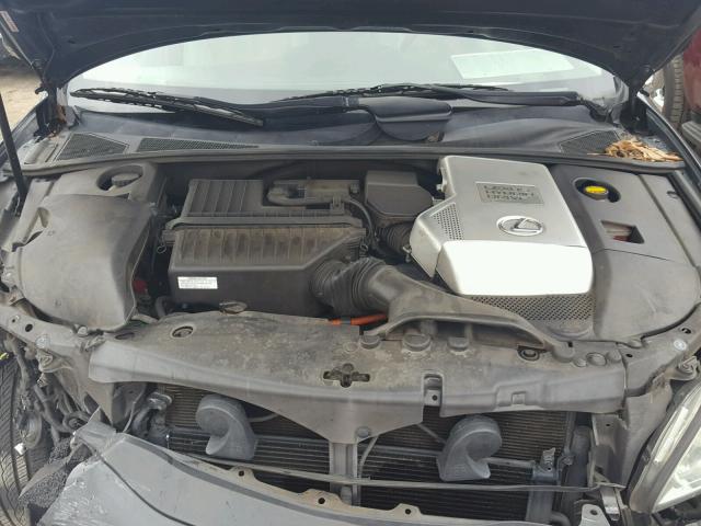 JTJGW31U572003438 - 2007 LEXUS RX 400H GRAY photo 7