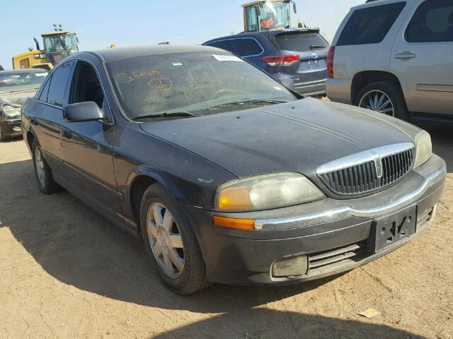 1LNHM86S12Y627837 - 2002 LINCOLN LS BLACK photo 1