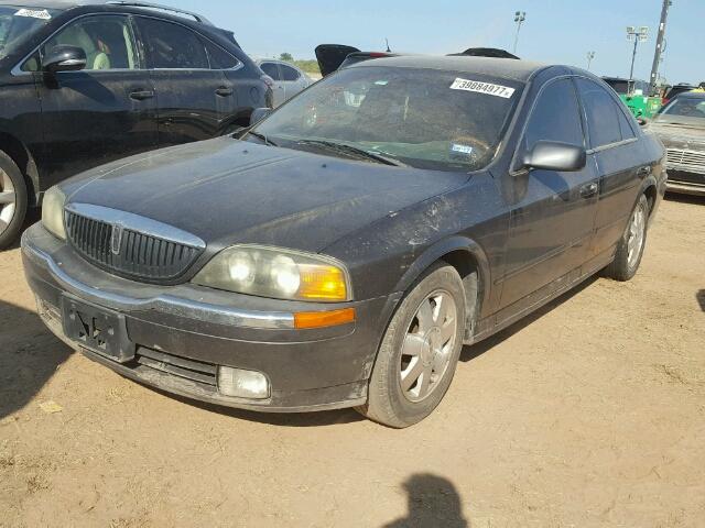 1LNHM86S12Y627837 - 2002 LINCOLN LS BLACK photo 2