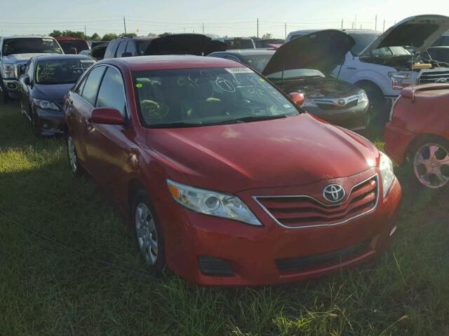 4T4BF3EK1BR147394 - 2011 TOYOTA CAMRY BASE RED photo 1