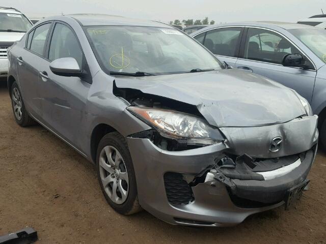 JM1BL1TG8D1704932 - 2013 MAZDA 3 GRAY photo 1