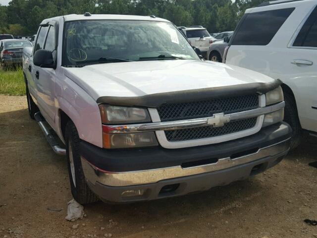 2GCEC13T651191573 - 2005 CHEVROLET SILVERADO WHITE photo 1