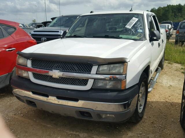 2GCEC13T651191573 - 2005 CHEVROLET SILVERADO WHITE photo 2