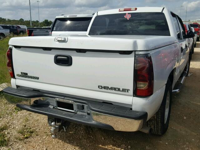 2GCEC13T651191573 - 2005 CHEVROLET SILVERADO WHITE photo 4