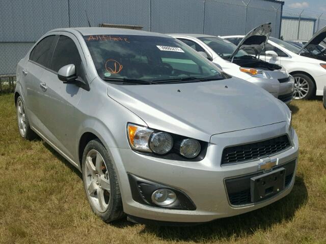 1G1JE5SB5E4191294 - 2014 CHEVROLET SONIC LTZ GRAY photo 1