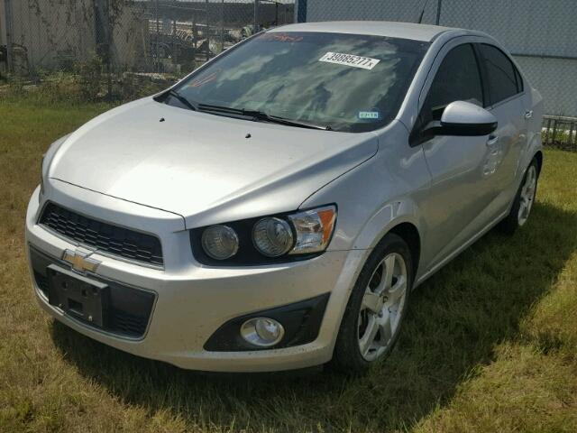 1G1JE5SB5E4191294 - 2014 CHEVROLET SONIC LTZ GRAY photo 2