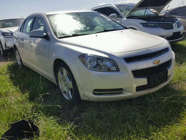 1G1ZD5E76AF157473 - 2010 CHEVROLET MALIBU WHITE photo 1