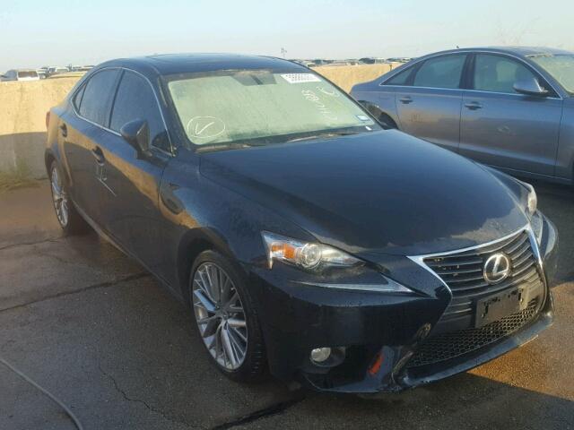 JTHBF1D23E5002228 - 2014 LEXUS IS 250 BLACK photo 1