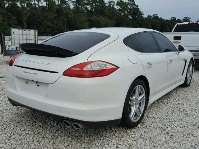 WP0AB2A74CL061313 - 2012 PORSCHE PANAMERA WHITE photo 4