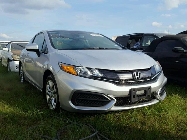 2HGFG3B56FH522850 - 2015 HONDA CIVIC LX SILVER photo 1