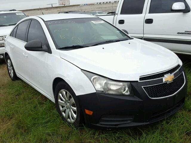 1G1PC5SH3B7119900 - 2011 CHEVROLET CRUZE LS WHITE photo 1