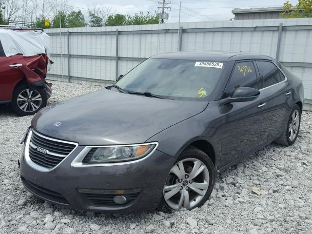 YS3GN4AR9B4003973 - 2011 SAAB 9-5 TURBO GRAY photo 2