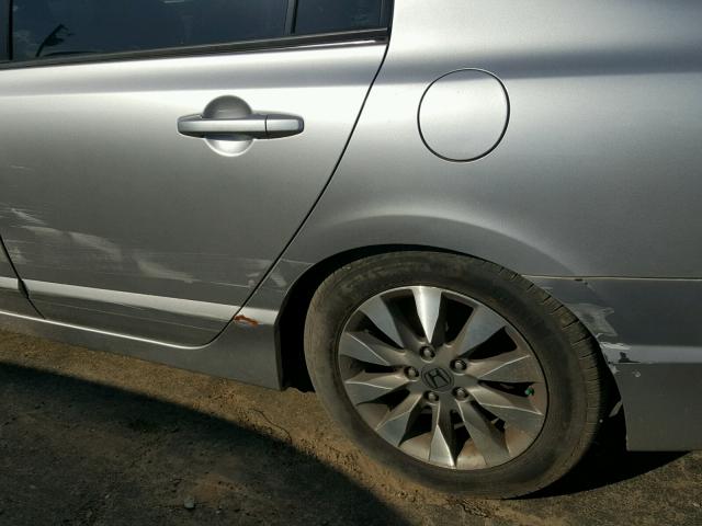 2HGFA1F93AH310662 - 2010 HONDA CIVIC EXL 银色 照片 10