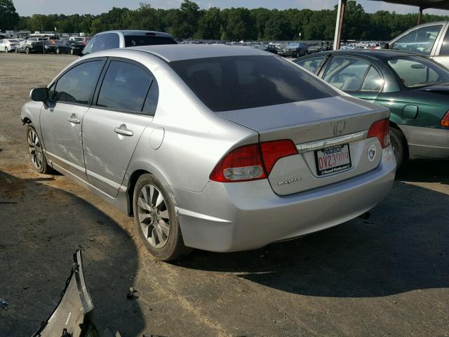 2HGFA1F93AH310662 - 2010 HONDA CIVIC EXL 银色 照片 3