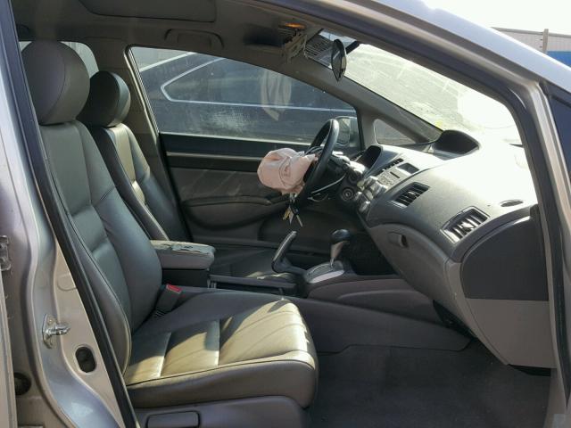 2HGFA1F93AH310662 - 2010 HONDA CIVIC EXL 银色 照片 5