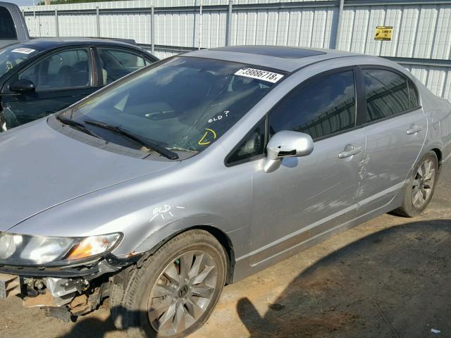 2HGFA1F93AH310662 - 2010 HONDA CIVIC EXL 银色 照片 9