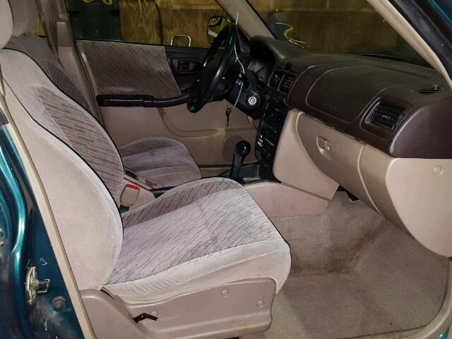 JF1SF6559YH720138 - 2000 SUBARU FORESTER S GREEN photo 5