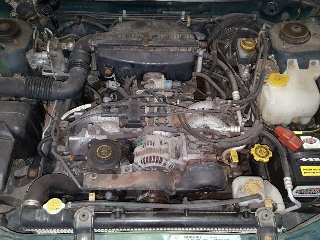 JF1SF6559YH720138 - 2000 SUBARU FORESTER S GREEN photo 7