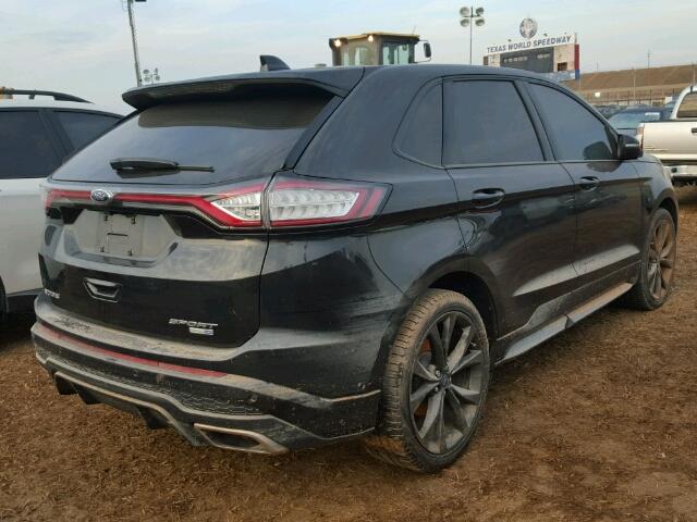 2FMTK4AP2FBB96195 - 2015 FORD EDGE Siyah fotoğraf 4
