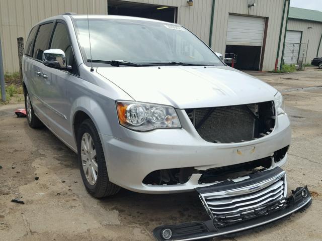 2C4RC1CG9CR395612 - 2012 CHRYSLER TOWN & COU SILVER photo 1