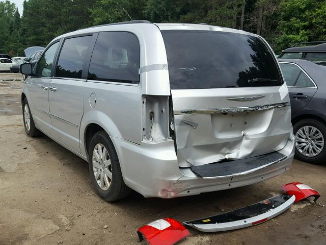 2C4RC1CG9CR395612 - 2012 CHRYSLER TOWN & COU SILVER photo 3