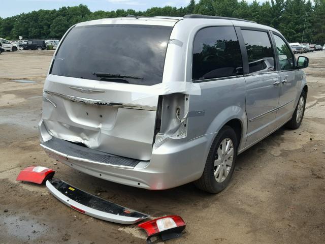 2C4RC1CG9CR395612 - 2012 CHRYSLER TOWN & COU SILVER photo 4