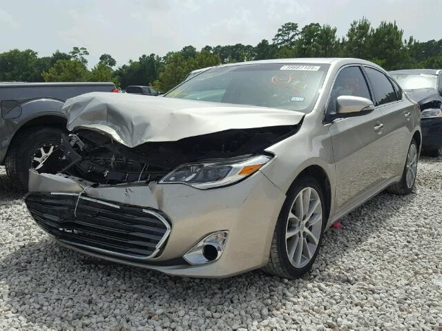 4T1BK1EB5EU117426 - 2014 TOYOTA AVALON BAS 金色 照片 2