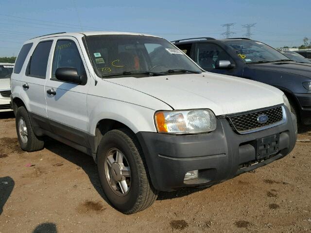 1FMYU03123KA71829 - 2003 FORD ESCAPE XLT WHITE photo 1