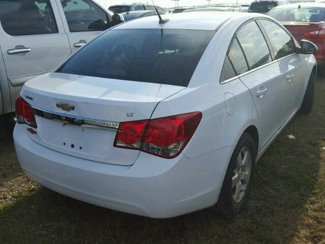 1G1PC5SB7E7240302 - 2014 CHEVROLET CRUZE LT WHITE photo 4